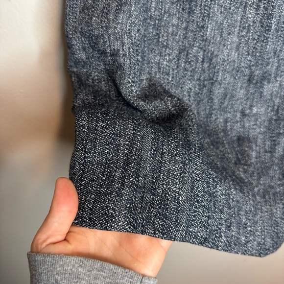 NWT Theory High Rise Mini Skirt in Navy Multi Herring Melange Brand New - Picture 10 of 13